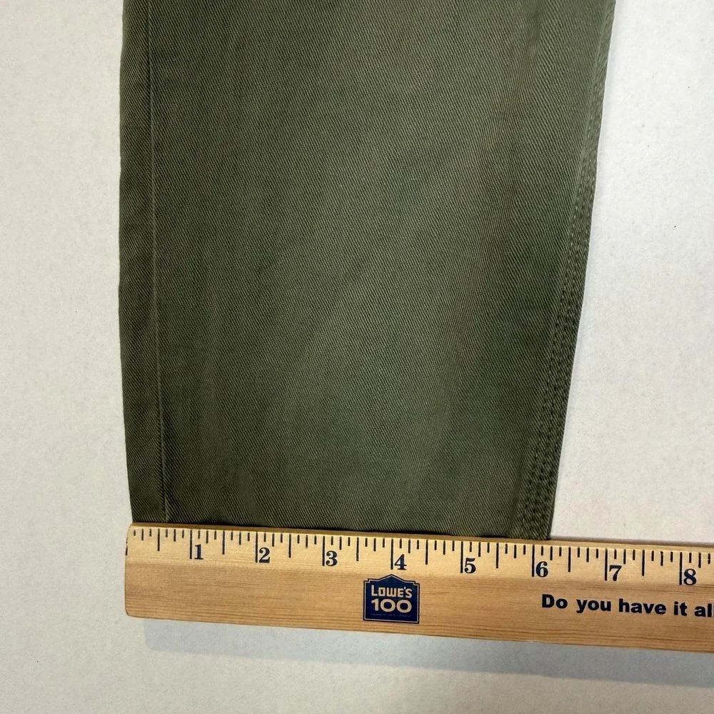 Banana‎ Republic Pants Mens 30x30 Green Athletic Fit Chino Tapered Cotton Casual